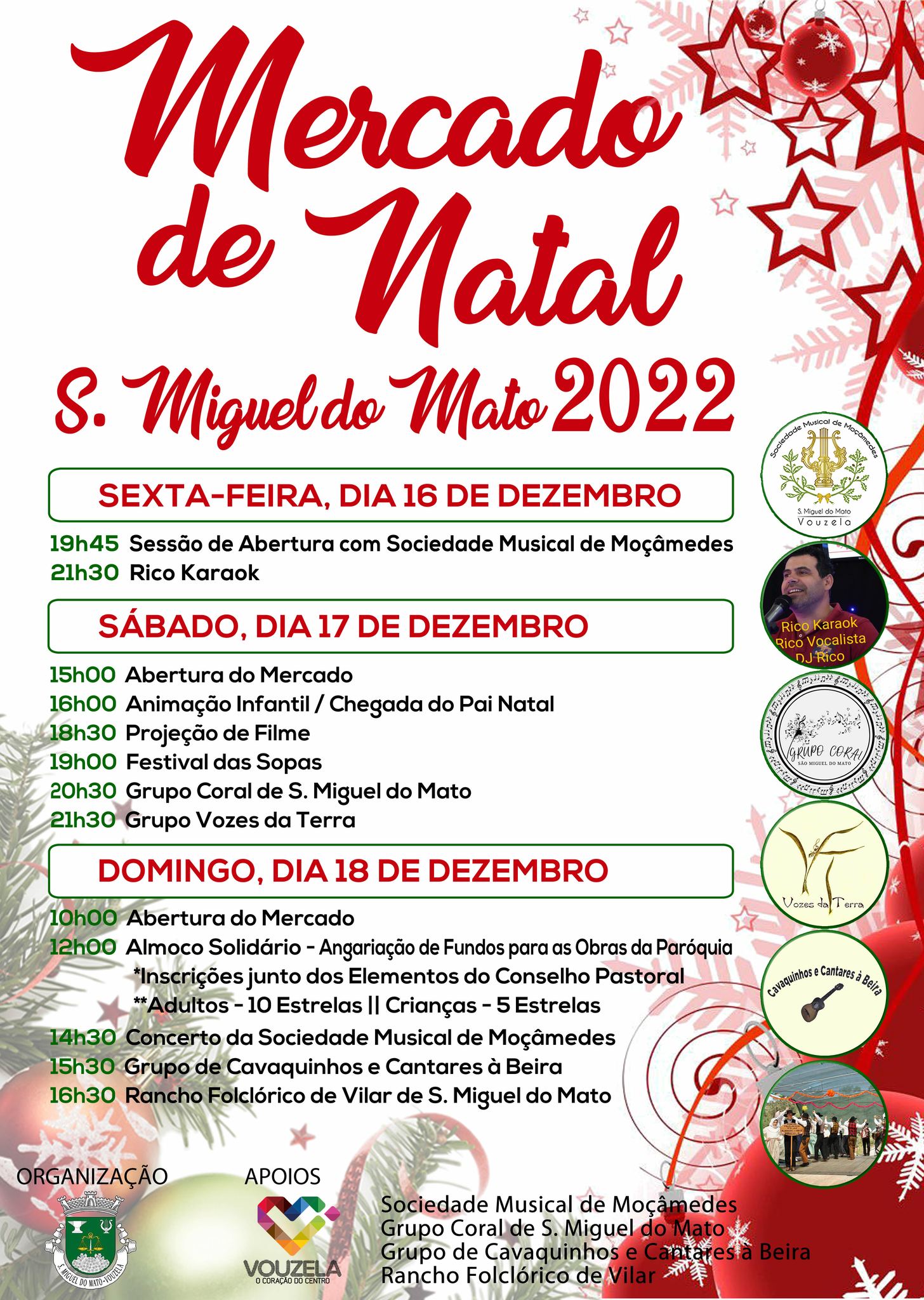 Read more about the article Mercadinho de natal – S. Miguel do Mato