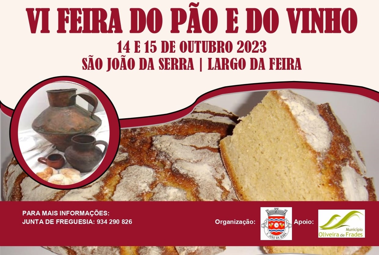 Read more about the article VI Feira do Pão e do Vinho | São João da Serra