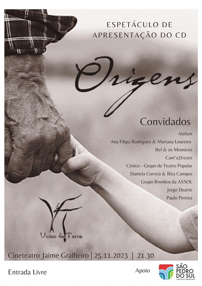 Read more about the article Vozes da Terra Apresentação do CD “Origens”